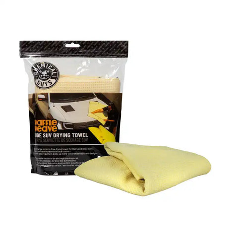 Chemical Guys Waffle Weave SUV Microfiber Drying Towel - 35in x 26in - Case of 12