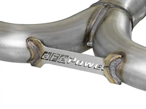 aFe 49-37014-C Takeda 2-1/2in 304 SS Axle-Back Exhaust w/ Carbon Fiber Tips 14-18 Mazda 3 L4 2.0L/2.5L
