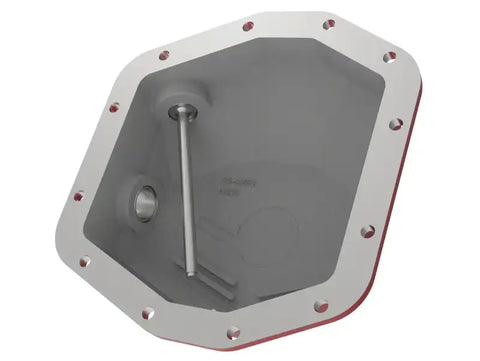 aFe 46-71000R Pro Series Rear Differential Cover Red 2018+ Jeep Wrangler (JL) V6 3.6L (Dana M220)