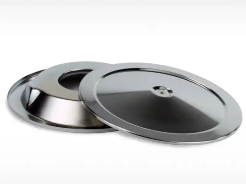 aFe 18-90003 MagnumFLOW Air Filters Round Racing A/F Chrome Top & Base 14 w/7/8 Drop