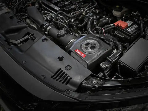 aFe TM-1026B-D Takeda Momentum GT Pro DRY S Cold Air Intake System 17-18 Honda Civic Si I4 1.5L (t)