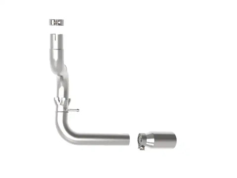 aFe 49-38092-P 20-21 Jeep Wrangler Large Bore-HD 3in 304 Stainless Steel DPF-Back Exhaust System - Polished Tip