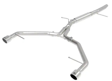 aFe 49-36419-P MACHForce XP 3in-2.5in SS Exhaust Axle-Back 17-19 Audi A4 (B9) L4-2.0L (t) - Polished