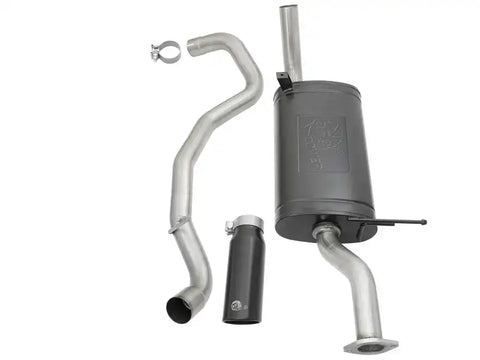 aFe 49-36121-B MACHForce XP 2-1/2in 304 SS Cat Back Exhaust w/ Black Tips 2001-2016 Nissan Patrol (Y61) 4.8L