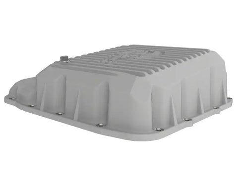 aFe 46-71160A Transmission Pan Raw w/ Machined Fins 13-19 Dodge Diesel Trucks L6-6.7L (td)