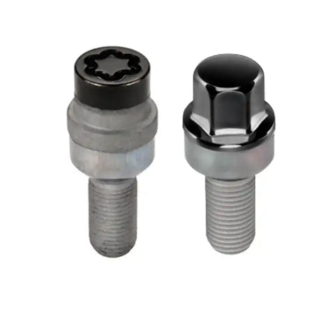 McGard 5 Lug Hex Install Kit w/Locks (Radius Seat Bolt) M14X1.5 / 17mm 28.1mm Shank L. - Black