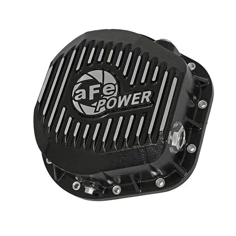 aFe 46-70022 Power Cover Diff Rear Machined COV R Ford Diesel Trucks 86-11 V8-6.4/6.7L (td)