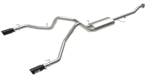 aFe 49-33130-B Vulcan Series 3in 304SS Cat-Back w/ Black Tips 15-20 Ford F-150 V6 2.7L/35L(tt) / V8 5.0L
