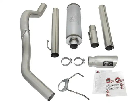 aFe 49-42005 MACHForce XP Exhausts Cat-Back SS-409 EXH CB Dodge Diesel Trucks 03-04 L6-5.9L (td)