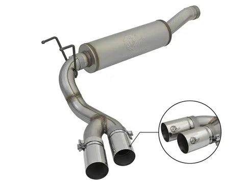 aFe 49-42057-P POWER Rebel Series 3.5in 409 SS Cat Back Exhaust w/Pol Tips 14-17 RAM 2500/3500 V8-6.4L Hemi