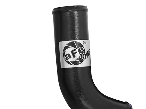 aFe 46-20259-B BladeRunner 3in Intercooler Tube - Black Cold Side 15-16 Ford Mustang EcoBoost L4-2.3L (t)
