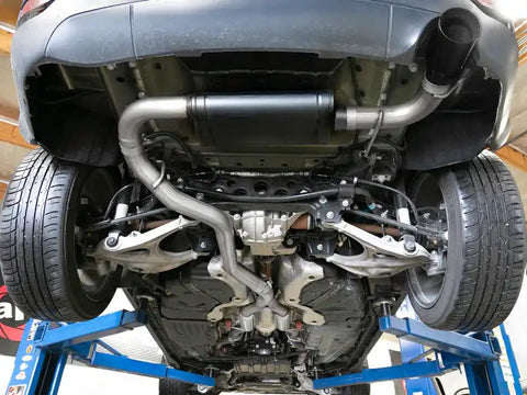 aFe 49-38078-B Large Bore HD 3in 304 SS Cat-Back Exhaust w/ Black Tips 14-19 Jeep Grand Cherokee (WK2) V6-3.6L