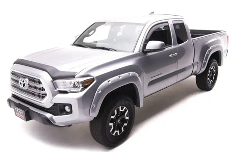 EGR 16+ Toyota Tacoma w/Mudflap Bolt-On Look Color Match Fender Flares - Set Silver Sky