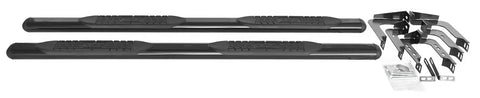 ICI 4'' Oval Black Cab Length Nerf Bars