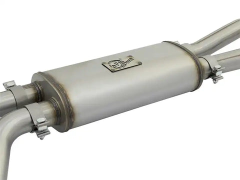 aFe 49-46124-B Rebel Series 3in 409 SS Cat-Back Exhaust w/ Black Tips 04-15 Nissan Titan V8 5.6L