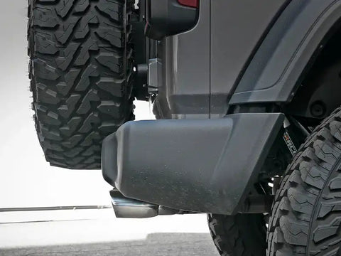 aFe 49-38073-P Rebel Series 2.5in 304 SS Cat-Back Exhaust w/ Polished Tip 18-20 Jeep Wrangler (JL)