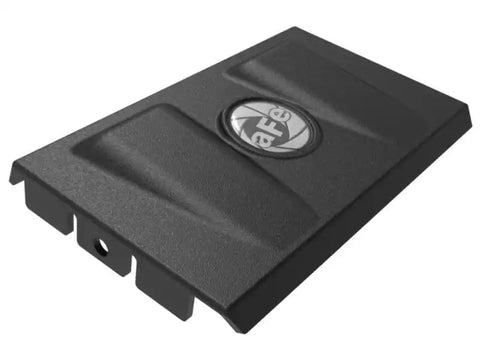 aFe 52-10003C Rapid Induction Intake System Cover, Black, 19-20 Ford Edge Ecoboost V6 2.7L (tt)