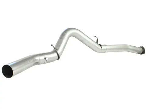aFe 49-04040 ATLAS 5in Alum Steel DPF-Back Exhaust System 2007-10 GM Diesel Trucks V8-6.6L (td)