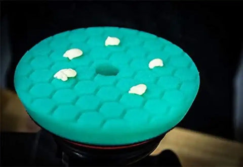 Chemical Guys Hex-Logic Quantum Heavy Polishing Pad - Green - 6.5in - Case of 12
