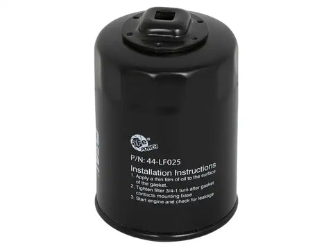aFe 44-LF025-MB ProGuard D2 Oil Filter (4 Pack) 11-13 Ford F-150 V6 3.5/3.7L / V8 5.0L (w/ 3/8in Ratchet Drive)