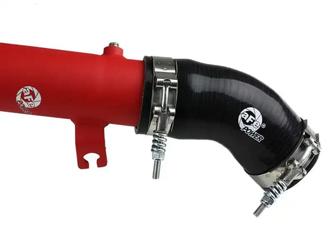 aFe 46-20378-R BladeRunner 2.5in Aluminium Hot Side Charge Pipe 15-20 Subaru WRX 2.0T - Red