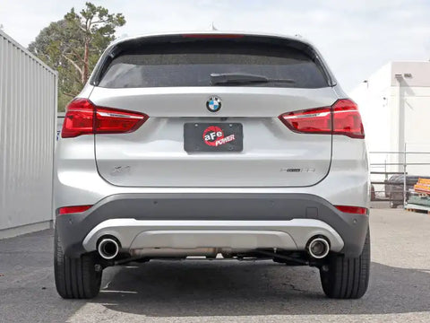 aFe 49-36349-P 15-21 BMW X1 F48 L4 2.0L (t) MACH Force-Xp 3 to 2-1/2 IN SS Axle-Back Exhaust w/Polished Tip