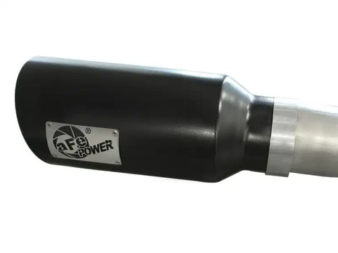 aFe 49-42044-B MACHForce XP DPF-Back Exhaust 3in SS w/ 6in Black Tips 2014 Dodge Ram 1500 V6 3.0L EcoDiesel