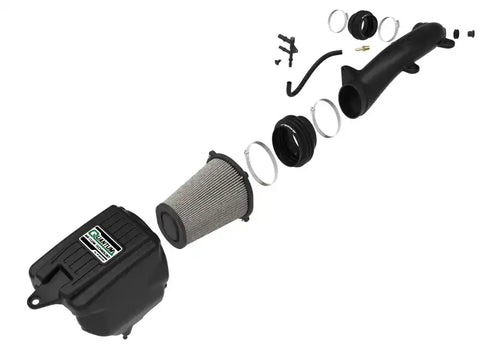 aFe 53-10019D Quantum Pro DRY S Cold Air Intake System 18-20 Jeep Wrangler JL L4-2.0L (t)