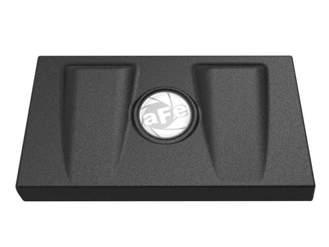 aFe 52-10003C Rapid Induction Intake System Cover, Black, 19-20 Ford Edge Ecoboost V6 2.7L (tt)