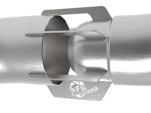 aFe 49-43108-P Rebel DPF-Back 409 SS Exhaust System w/Dual Polished Tips 18-19 Ford F-150 V6 3.0L (td)