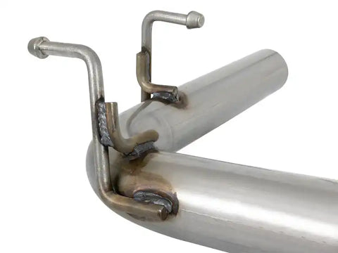 aFe 49-36901 FIAT 124 Spider I4-1.4L (t) Mach Force-Xp 2-1/2 In 304 Stainless Steel Axle-Back Exhaust