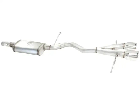 aFe 49-36408-P MACHForce XP 2-1/2in SS-304 Cat-Back Exhausts w/ Polished Dual Tips 2008 VW Golf R32 V6-3.2L MKV