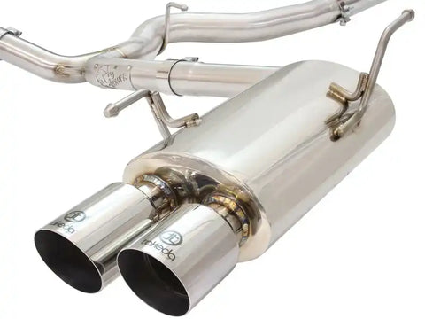 aFe 49-36801-P Takeda 3in SS Exhaust Cat-Back 15-16 Subaru WRX/STI 2.0L/2.5L Polished Tips