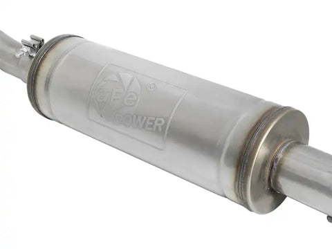 aFe 49-48069 Rock Duster 3in 409 SS Cat-Back Before Axle Turn-Down Exhaust 2018+ Jeep Wrangler (JL) V6 3.6L