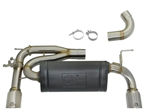 aFe 49-36336-P MACHForce XP Exhausts Axle-Back 12-15 BMW 335i 3.0T (SS w/Polished Tips)