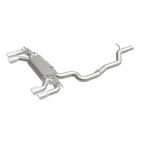 MagnaFlow Sys C/B 2015 Volkswagen Golf R 3in Polished SS Quad Tip Split Rear Exit