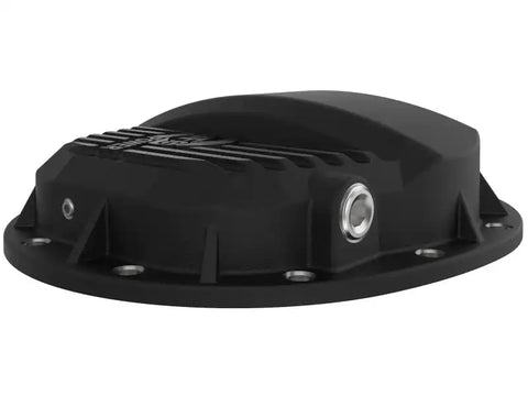 aFe 46-71140B Pro Series GMCH 9.5 Rear Diff Cover Black w/ Machined Fins 19-20 GM Silverado/Sierra 1500