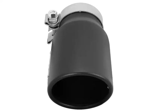 aFe 49T30401-B09 MACHForce XP 3in Inlet x 4in Outlet 9in Length Clamp-On Black Tip
