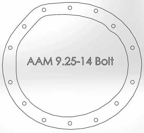 aFe 46-70040 Front Differential Cover (Raw Street Series) Dodge Diesel Trucks 03-12 L6-5.9/6.7L (td)