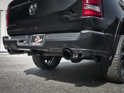 aFe 49C42073-B MACH Force-XP 4-1/2in Steel OE Replacement Exhaust Tips - 2021+ Dodge Ram (5.7L V8) Black
