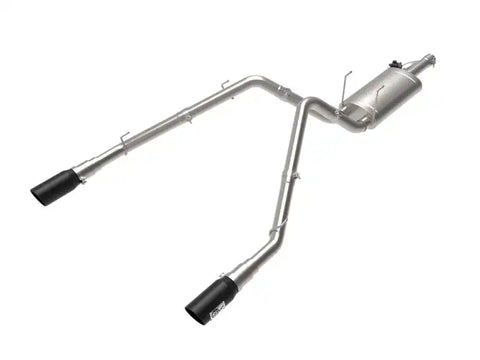 aFe 49-32083-B 09-18 Ram 1500 V8 5.7L Hemi Gemini XV 3in 304 SS Cat-Back Exhaust w/ Black Tips