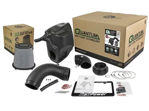 aFe 53-10002D Quantum Pro DRY S Cold Air Intake System 13-18 Dodge Cummins L6-6.7L -