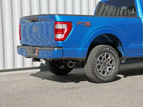 aFe 49-43125-P Apollo GT 3in 409 SS Cat-Back Exhaust 2021 Ford F-150 V6 2.7L/3.5L (tt)/V8 5.0L w/ Polished Tips