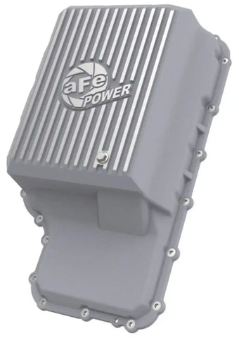 aFe 46-71220A 20-21 Ford Truck w/ 10R140 Transmission Pan Raw POWER Street Series Machined Fins