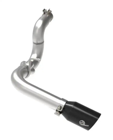 aFe 49-38092-B 20-21 Jeep Wrangler Large Bore-HD 3in 304 Stainless Steel DPF-Back Exhaust System - Black Tip