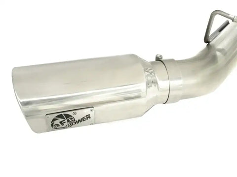 aFe 49-44043-P MachForce XP Exhaust 4inch DP-Back All SS 2011-14 GM Diesel Trucks V8-6.6L LML Polished
