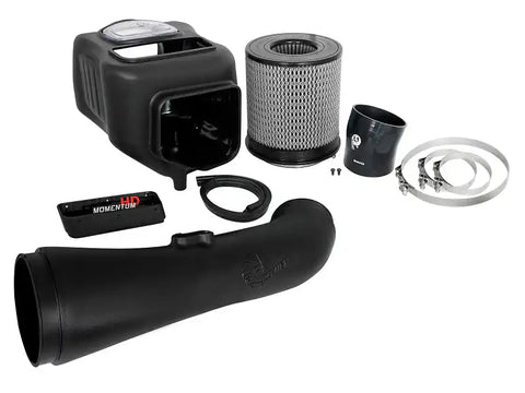 aFe 51-74008 Momentum HD Pro DRY S 2017 GM Diesel Trucks V8-6.6L Cold Air Intake System