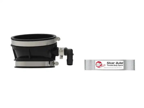 aFe 46-34017 2020 Vette C8 Silver Bullet Aluminum Throttle Body Spacer Works w/ Factory Intake Only -