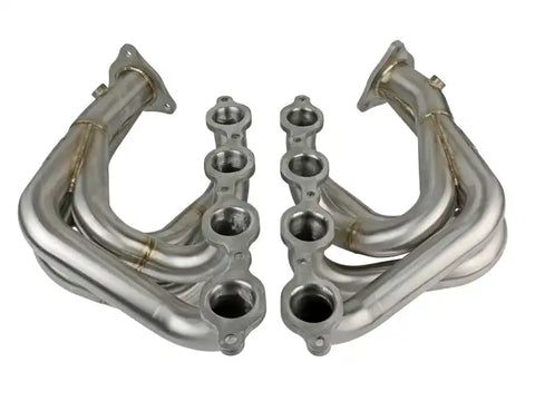 aFe 48-34148-H Twisted 304SS Header 2020 Chevy Corvette (C8) 6.2L V8 - Brushed