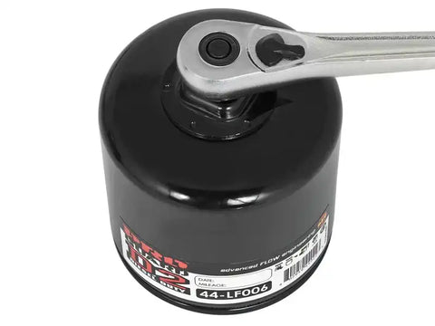 aFe 44-LF006-MB Pro GUARD D2 Oil Filter 74-08 Dodge Gas Truck V6 3.9L/V8 4.7L/5.7L/5.2L/5.9L/V10 8.3L/8.0L (4pk)